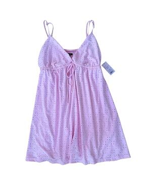 NWT / xxl / Light Pink Eyelet Slip Dress